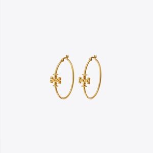 ***SOLD***Tory Burch Kira Hoop Earrings